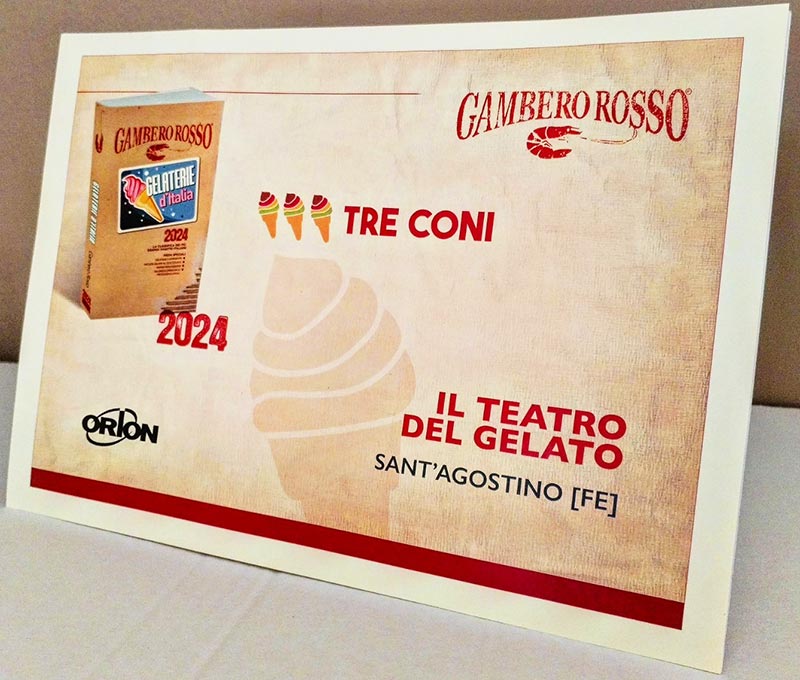 Attestato Tre Coni 2024